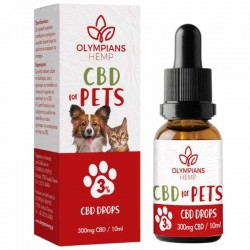 Olympians Hemp CBD for Pets 3% σε Έλαιο Σπόρων Κάνναβης 10 ml CBD - Φυτικά Συμπληρώματα